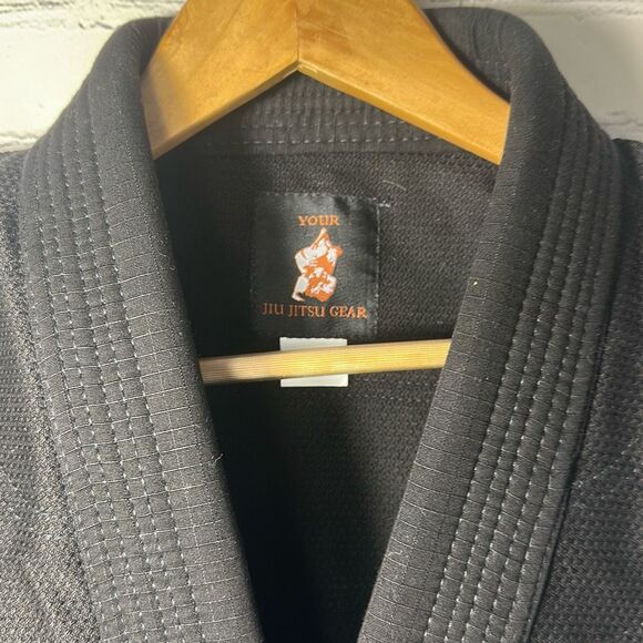 BJJ Gi A2 Your Jiu Jitsu Gear Black Uniform Top Fighting Kung Fu Martial Arts - Picture 3 of 6